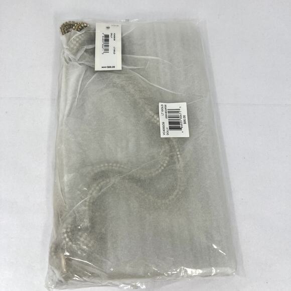 Jessica McClintock Dolly Crystal Mesh Bag Gold NEW Party Holiday GIFT Glam - Picture 4 of 7